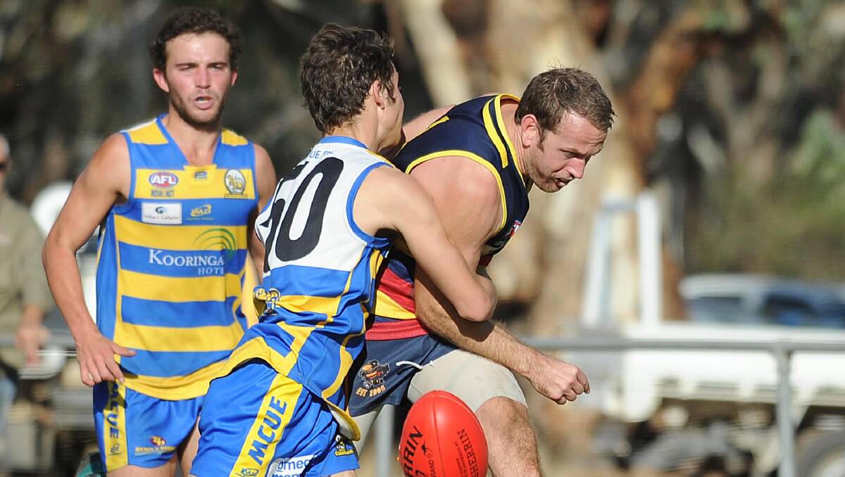 WELCOME BACK: Toby Conroy will return to Leeton-Whitton's team for the qualifying final. 