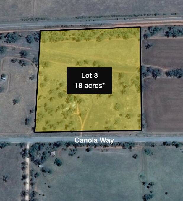 Lot 3 - 18 acres