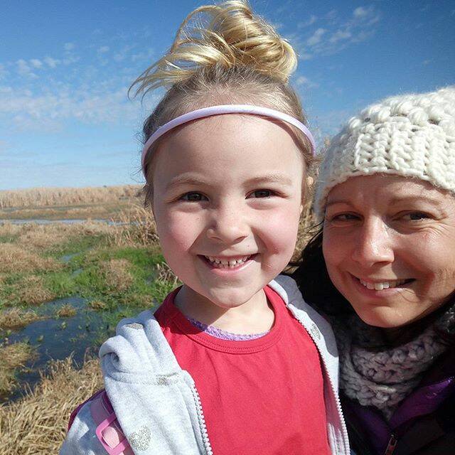 #LEETON: @sallydoig - Exploring Fivebough Wetlands this morning. A gorgeous morning to be out in nature. And my little dancer was thrilled to find a stage.