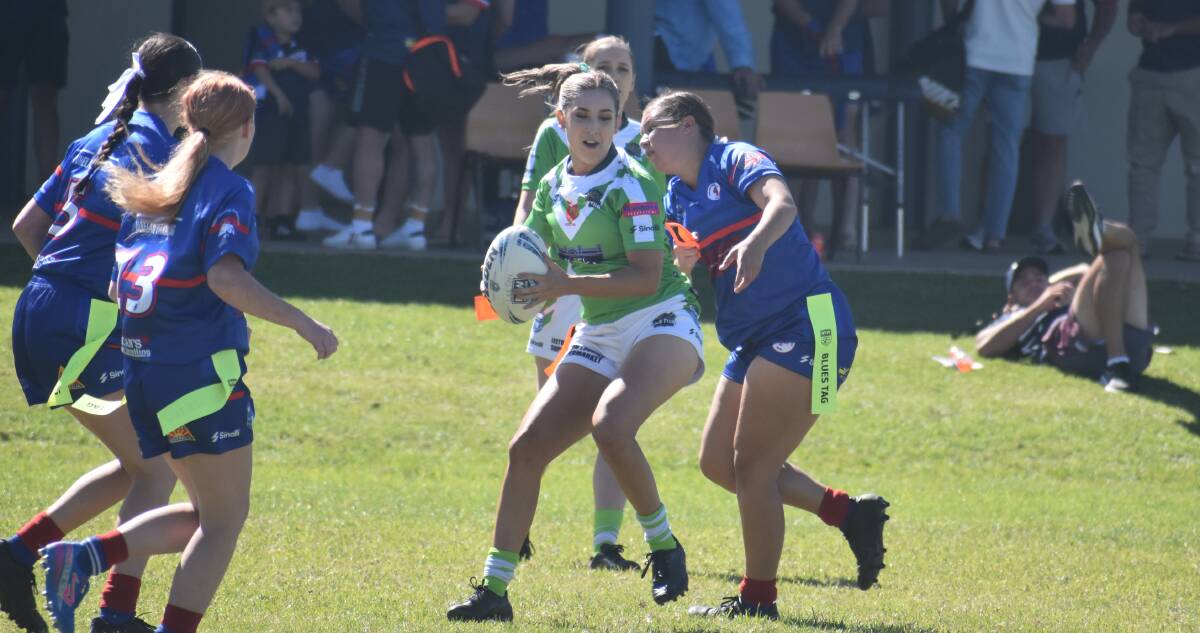 Elli Gill's time as co-coach continues to bring positive results as the Leeton Greens pick up the points from their trip to Lake Cargelligo. Picture by Liam Warren