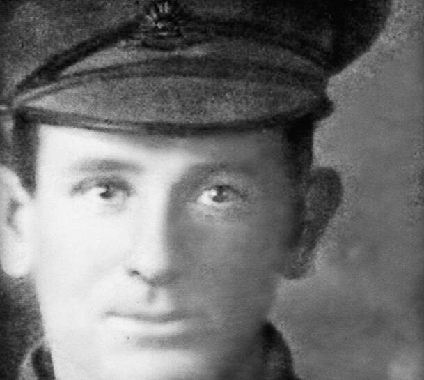 GALLANT: George Eccleston's story is one of many that features in the Faces of Anzac wall that can be found on The Irrigator website. 