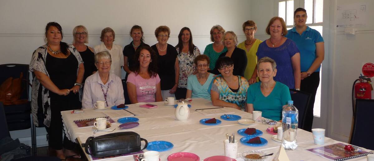 BIG YEAR: There were many participants at the final Chick Chat Coffee Conversation in Leeton last Thursday. 