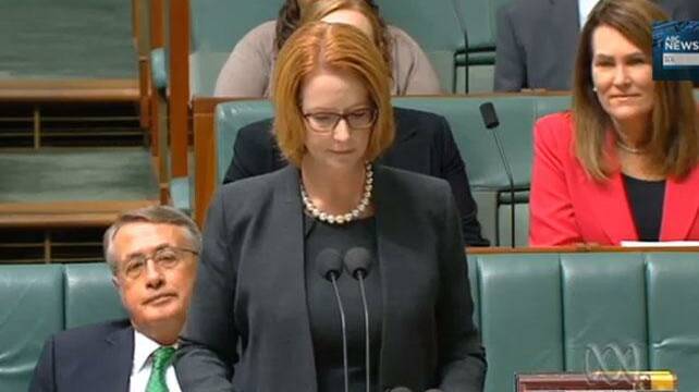 Former Prime Minister Julia Gillard got the ball rolling on the NDIS during her time in parliament. 