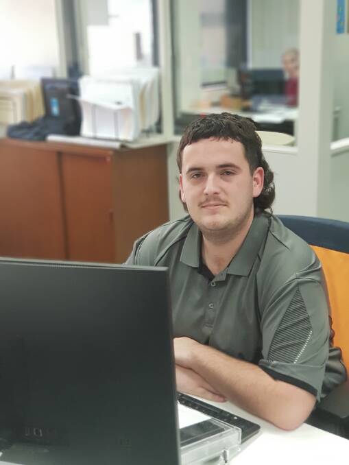 Levi Block is enjoying his chosen career path thanks to GetSet Training and his host employer, SunRice. Picture supplied 