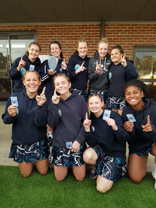 WHAT AN EFFORT: The Leeton under 14s netball side was crowned state champions in division three after a big three days of competition. 