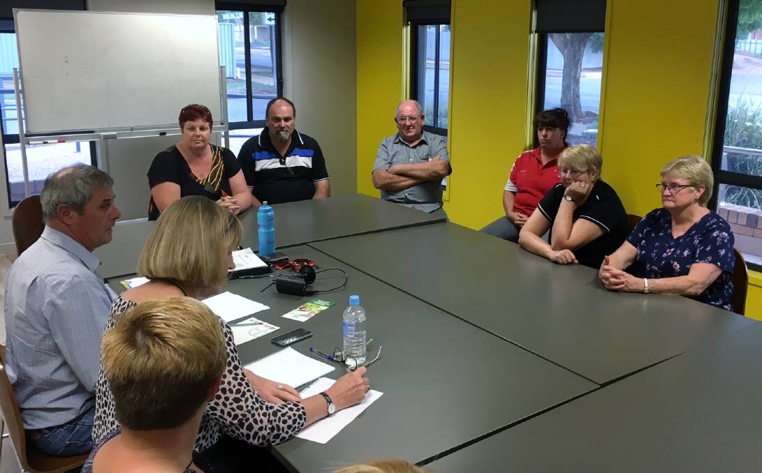 CRITICAL: Members of the Leeton Neighbourhood Watch Committee, which held its first official meeting on Tuesday night.
