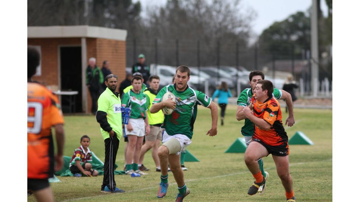 THE Greens took on Waratah Tigers at home on June 28. 