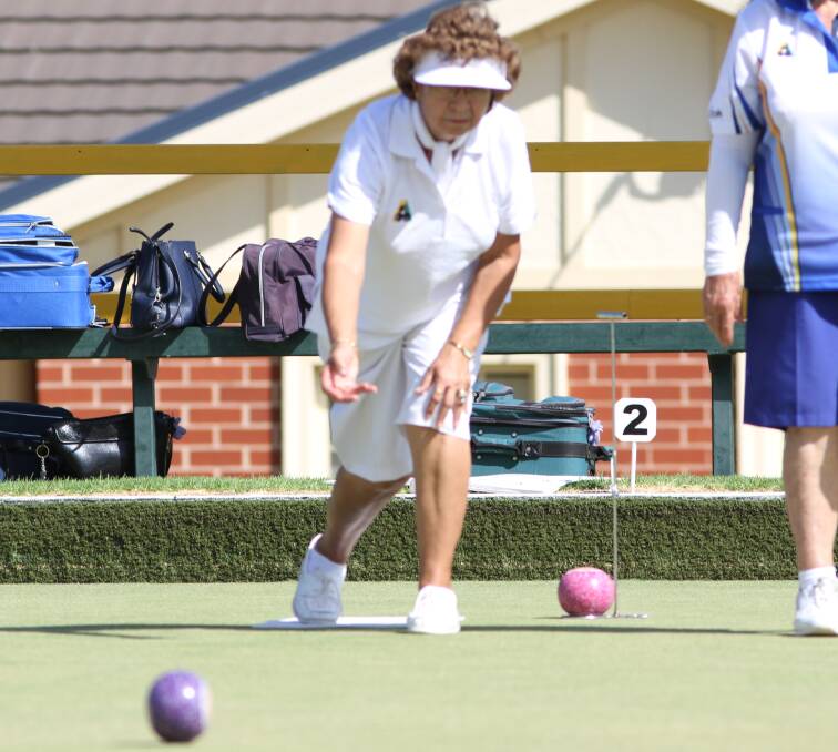 CHANGE: Leeton and District Bowling Club's Estella Errey has finished her final term as president of the Murrumbidgee District Ladies Lawn Bowls group. 
