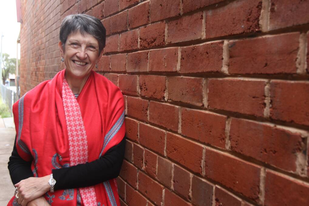 WARM SMILE: Leeton's Ruth Tait is known to many in the community for her musical abilities. She discusses how her love of Leeton and music often fuse together. Photo: Talia Pattison