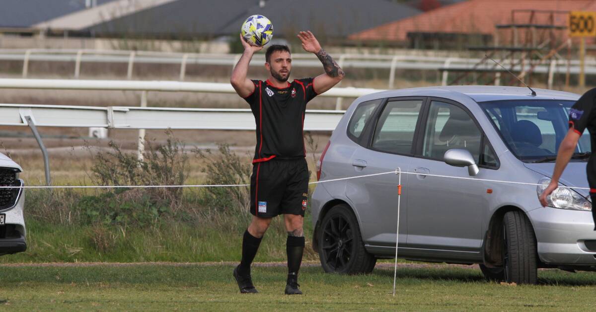 Adam Raso is making the move from Leeton United to Lake Albert. Picture by Talia Pattison