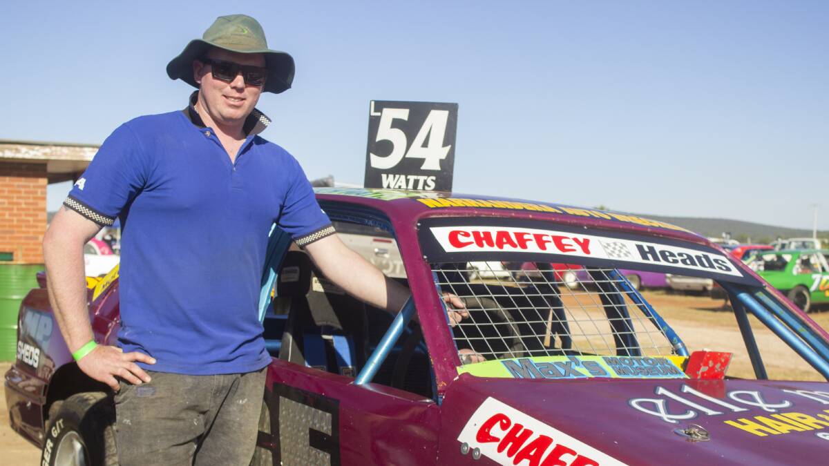 VICTORY: Leeton Motor Sports Club member Mitch Watts took out first place in the GOSA catergory at Brobenah Speedway on Saturday night. Photo: Contributed 