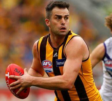 LEETON BOUND: Former Hawthorn player Brian Lake is ready to take to the field at Leeton Showground this weekend when he lines up for the Crows. 