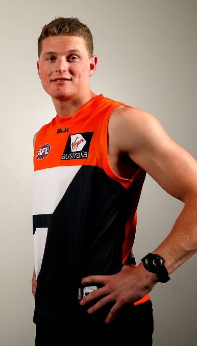 ACHIEVE: Leeton's Jacob Hopper will play for the GWS Giants after being selected as pick number seven in the AFL Draft on Tuesday night. Photo: AFL NSW/ACT
