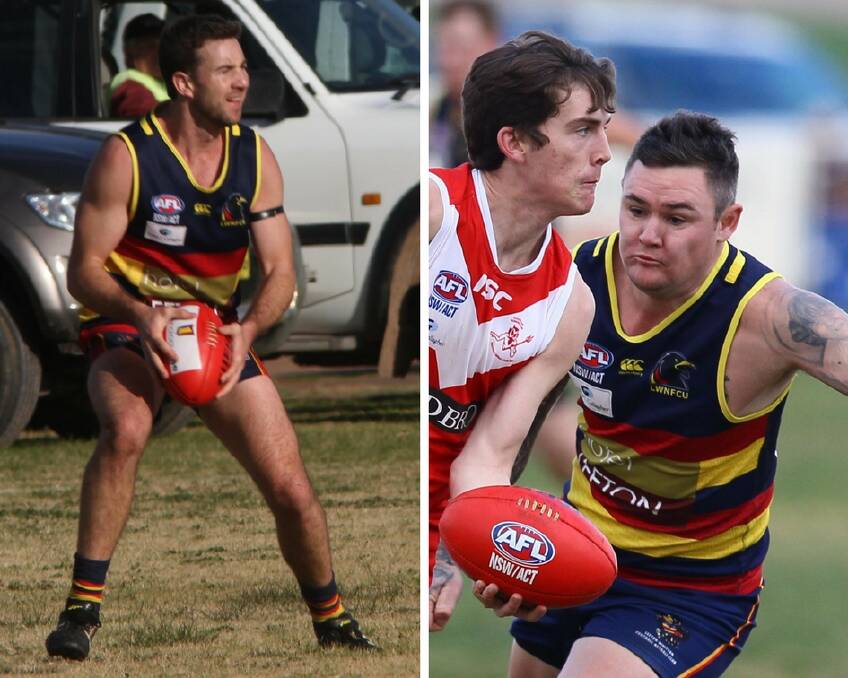 POWERFUL: Leeton-Whitton's Brad Boots (left) and coach Jade Hodge will play huge roles on Saturday. Photos: The Irrigator