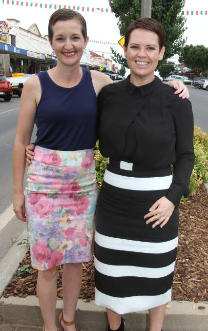 ACHIEVE: Lynsey Reilly (left) and Liane Sayer-Roberts are continuing to prove Leeton women can take it to the national stage. Photo: Talia Pattison 