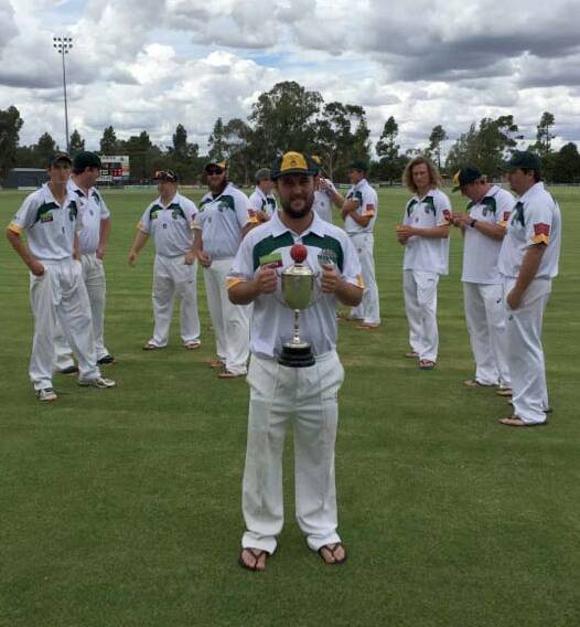 BIG GAME: Leeton's O'Farrell Cup captain Jarryd Day after last week's victory over Griffith. This weekend the Wolves hope to retain the cup when the play West Wyalong.