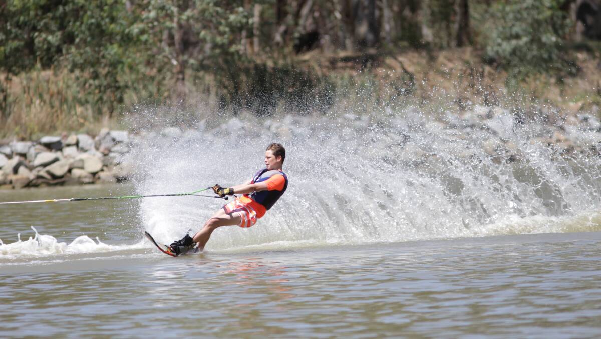 Narrandera hosted Malibu's water ski competition at Lake Talbot attracting many competitors, including Leeton's Caleb and Josh Weir. Photos: Ron Arel
