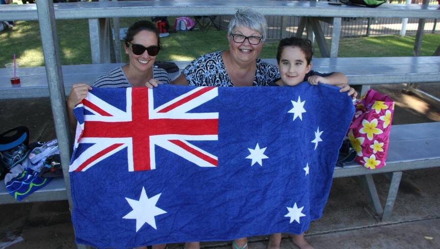 A pool party at the Leeton Pool was a perfect end to the Australia Day celebrations around Leeton.