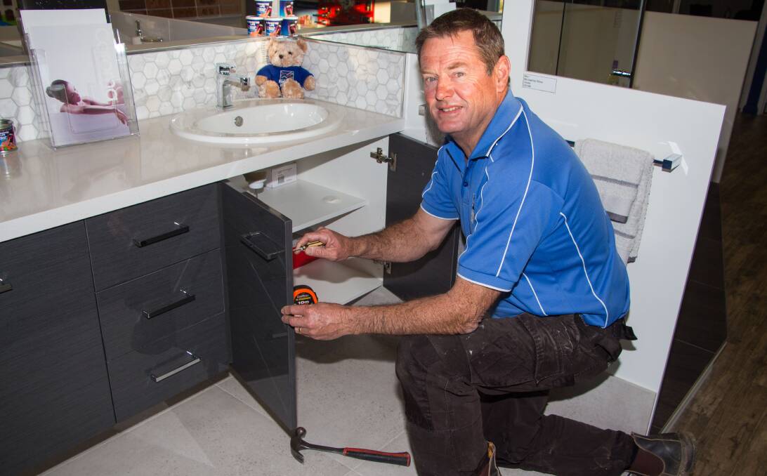 BUILDING COMMUNITIES: A builder by trade, Bill Arnold loves calling Leeton home, when he's not out swinging a hammer or adjusting a hinge, he's enjoying rugby league. Photo: Ron Arel