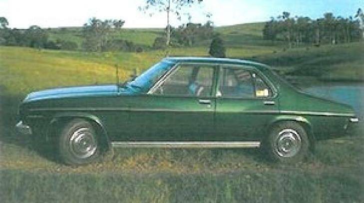 A car similar to the one Michelle Buckingham was believed to have been picked up in.