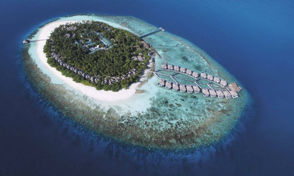 Private paradise: Outrigger Konotta Maldives Resort on Gaafu Dhaalu atoll.