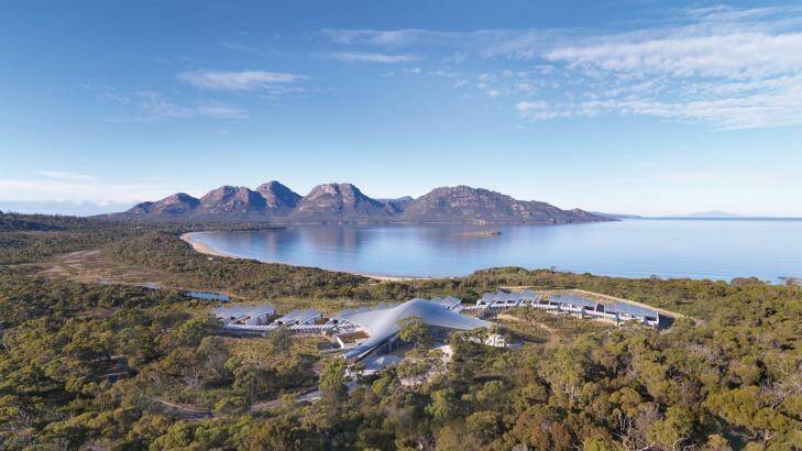 Island life: Tasmania's  Saffire Freycinet Resort offers tours to give visitors an insight into the local indigenous people's history and culture.