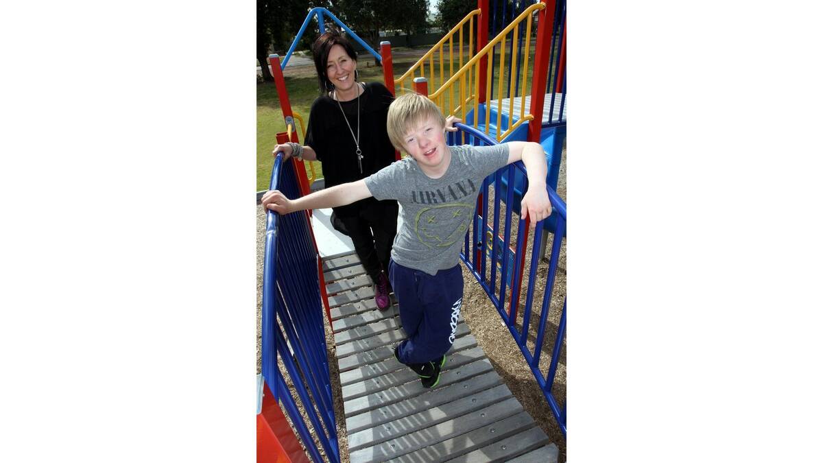 LEETON mum Sharon Hevern wants the best for her son Luke who is participating in a drug trial to help improve the cognitive ability of people with Down syndrome. 