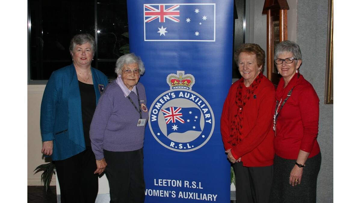 THE annual conference for the Riverina and Southern Country district of the RSL (NSW) Women's Auxiliary was held in Leeton last weekend, with (from left) Riverina and Southern Country councillor for RSL (NSW) Women's Auxiliary Marlene Preston, Leeton RSL Women's Auxiliary president Heather Whittaker, secretary Nan Hamilton and treasurer Carol Power attending.