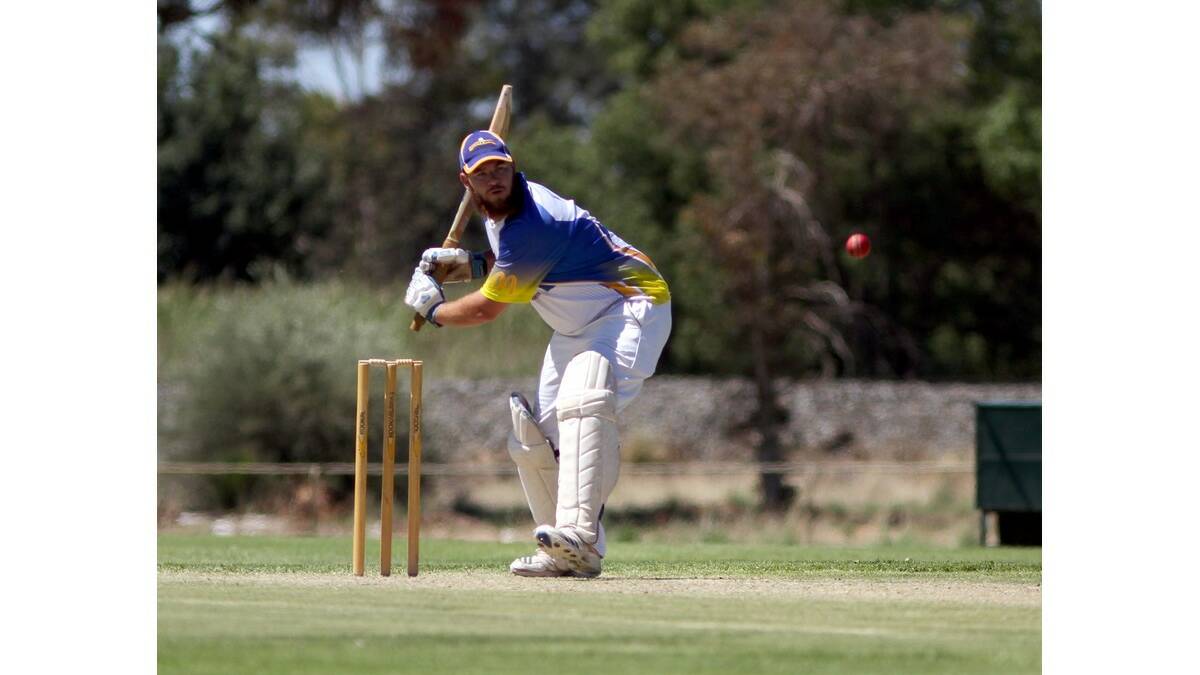 BEN Elwin fell two runs short of a half-century against Yanco Hotel on a day when the bat dominated.