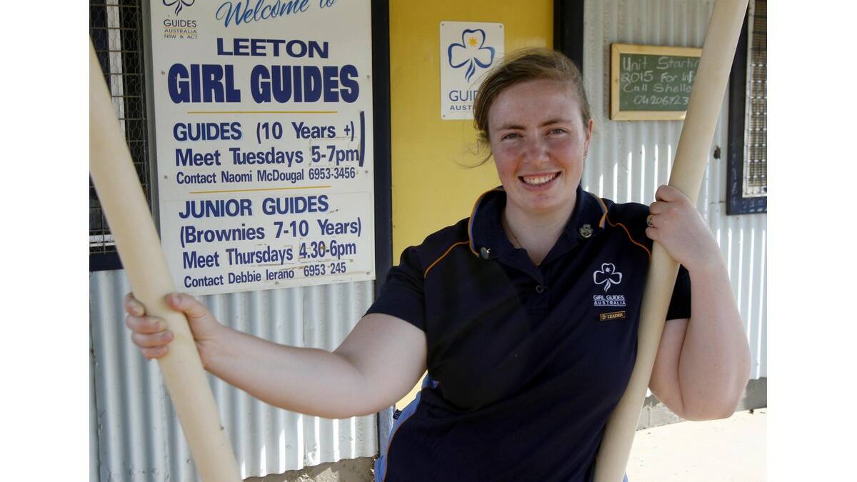 LEADER Shelley Campbell is hoping to re-form the Leeton Junior Guides unit in the new year.