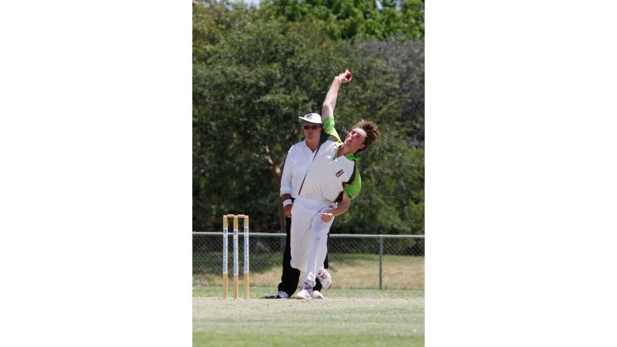 LEETON'S Jayden Mohr ended up with 1-12 off his five overs against Griffith.
