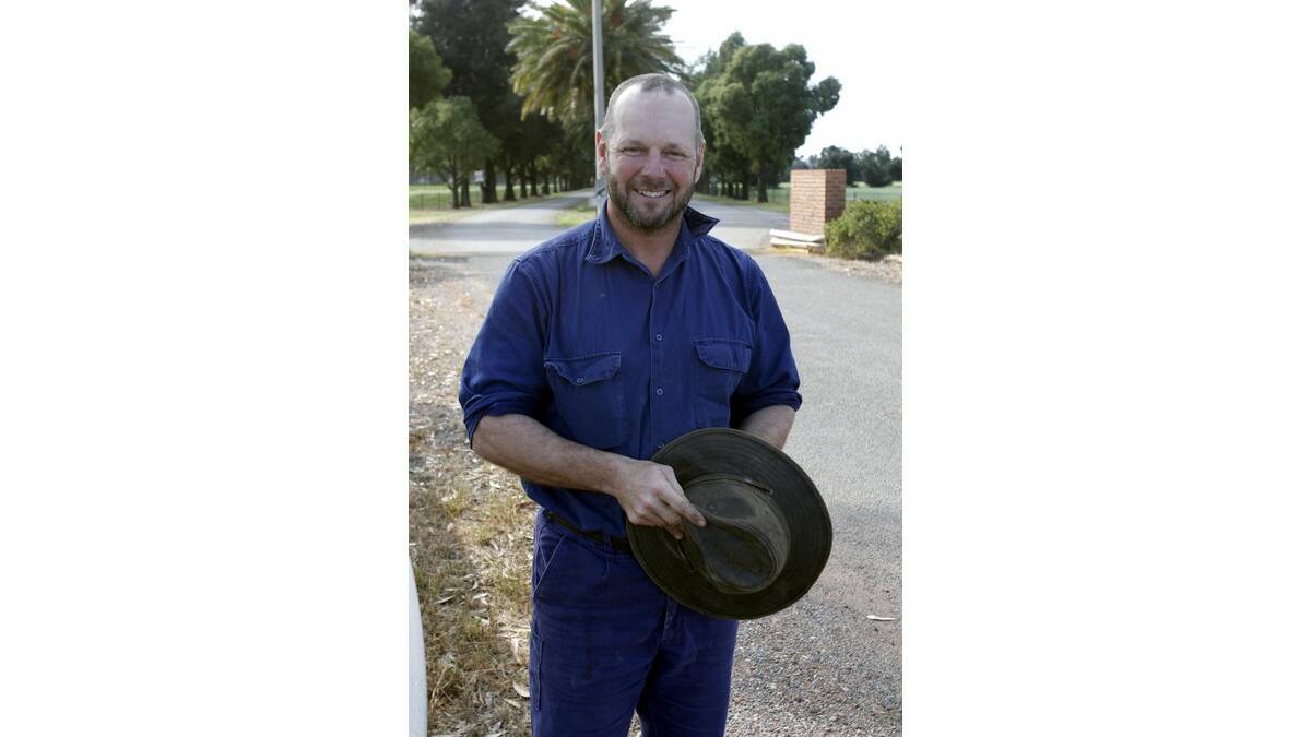 CHAIRMAN of the reference group set up to help re-establish the Murrumbidgee College of Agriculture, Peter Herrmann.