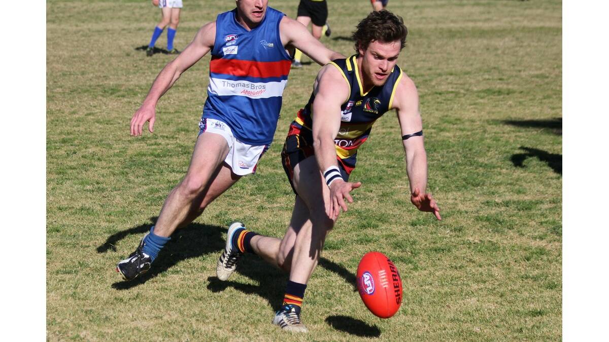 THERE was a range of sport in Leeton shire over the weekend, including aussie rules, rugby union and junior sport. The Greens also took on the Griffith Black and Whites in a special game at Barellan. 