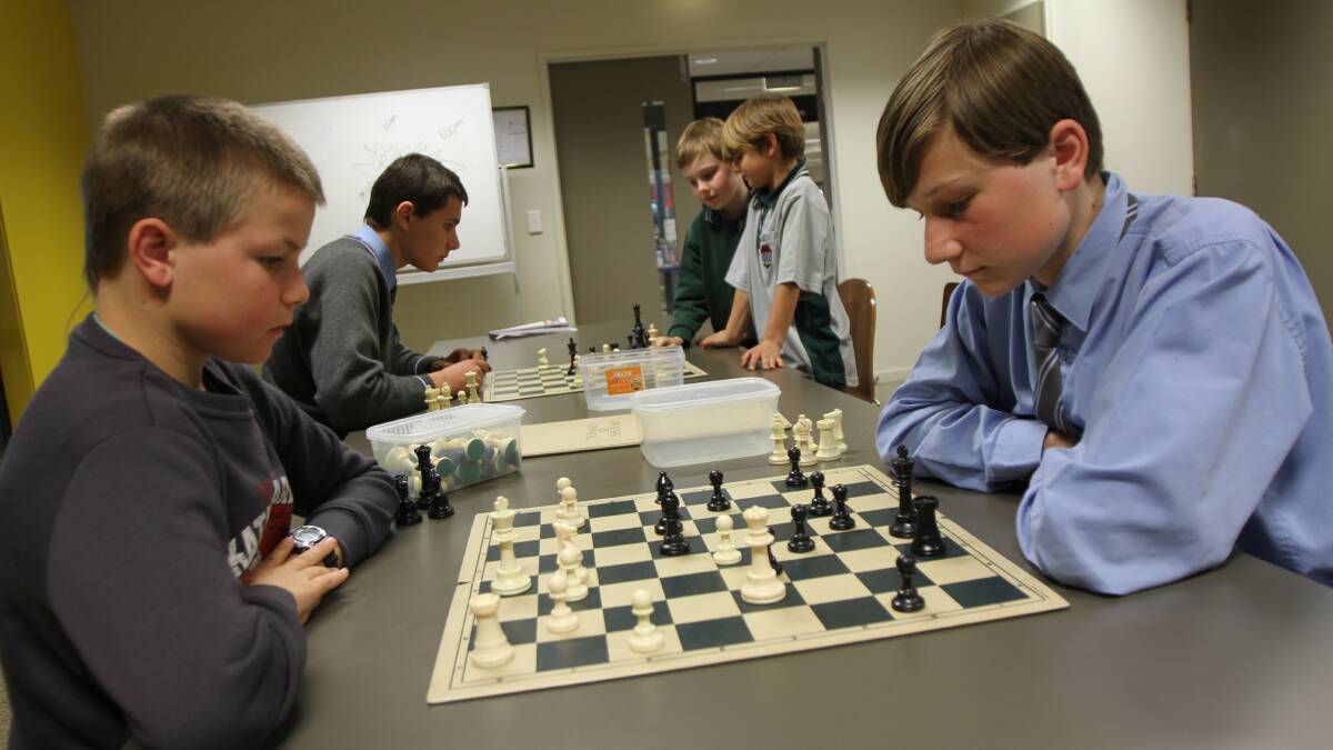 Young chess-lovers pick the right move