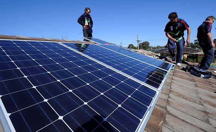 More than 10 per cent of Australian homes now have solar panels.