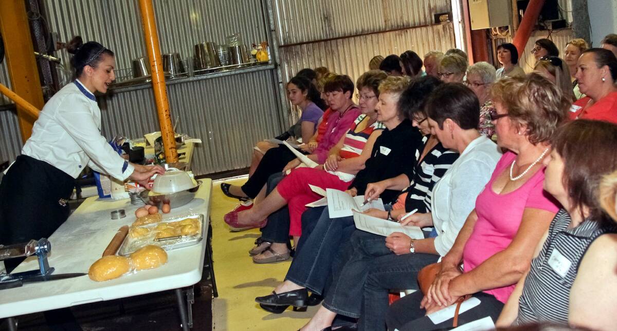 A COOKING demonstration led by Melina Puntoriero had plenty of interest at Lillypilly Estate Winery recently as part of Taste Riverina.
