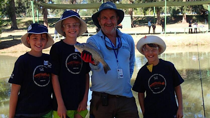 Youngsters and parents alike can enjoy a day of fishing with the DPI's fishing masterclass. Picture supplied