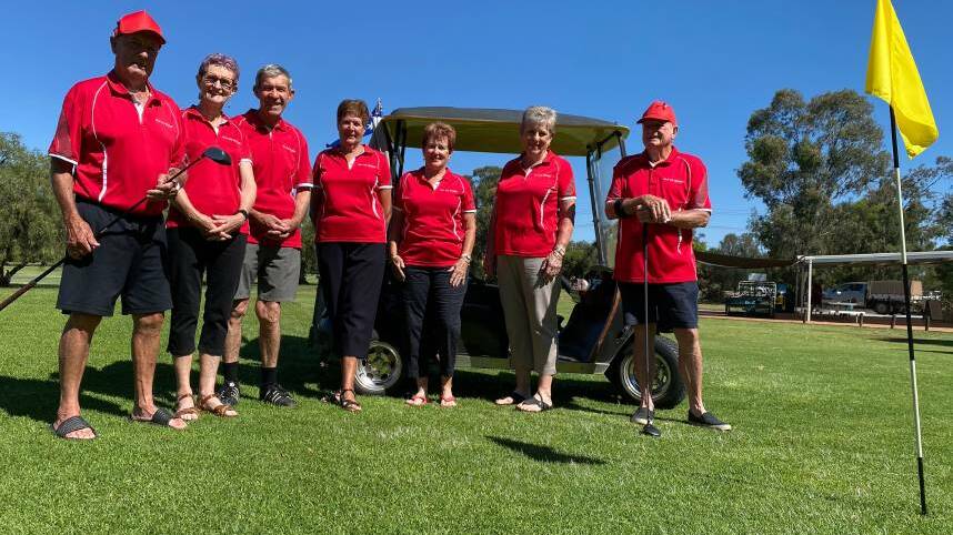 TEED UP: The MIA branch of MS Australia is running a charity golf event to raise money and awareness of the disease. PHOTO: Talia Pattison