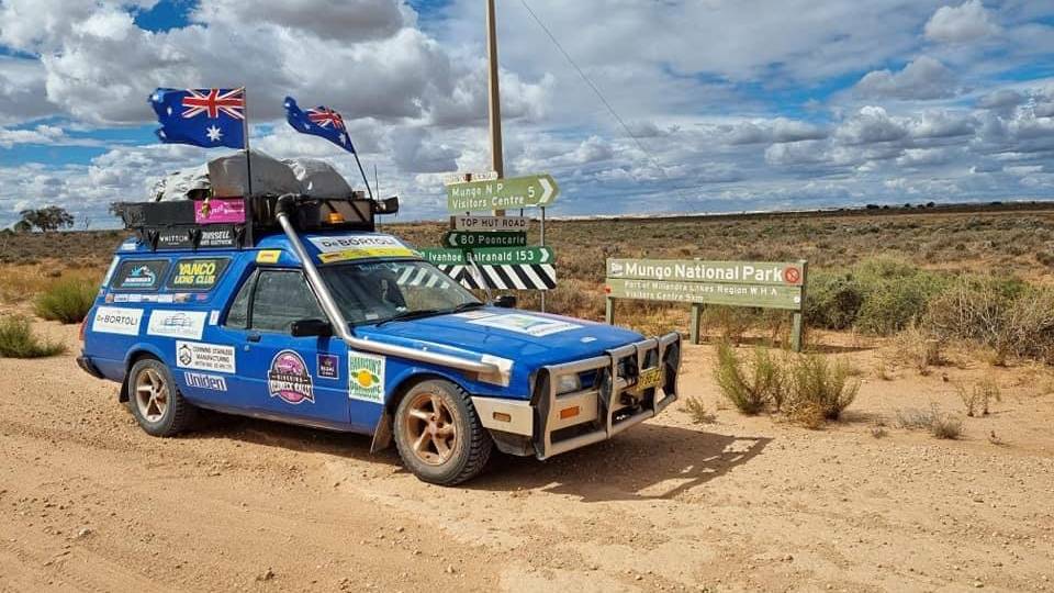 RACE: Vicky Ryan and her daughter Jessica Looby are hoping to raise money to participate in next year's Riverina Redneck Rally. PHOTO: Contributed