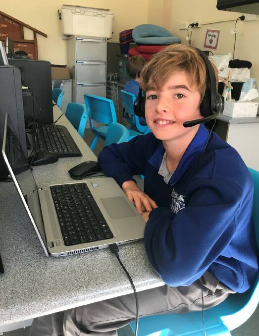 TECHIE: Benji Savage is in his second year of the Virtual STEM Academy, and has nothing but praise for the program. PHOTO: Contributed