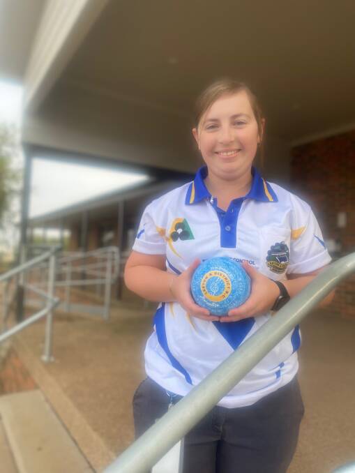 SPORTING SUPERSTAR: Cindy McGrath has been bowling away the competition in the Riverina Pennant PHOTO: Contributed
