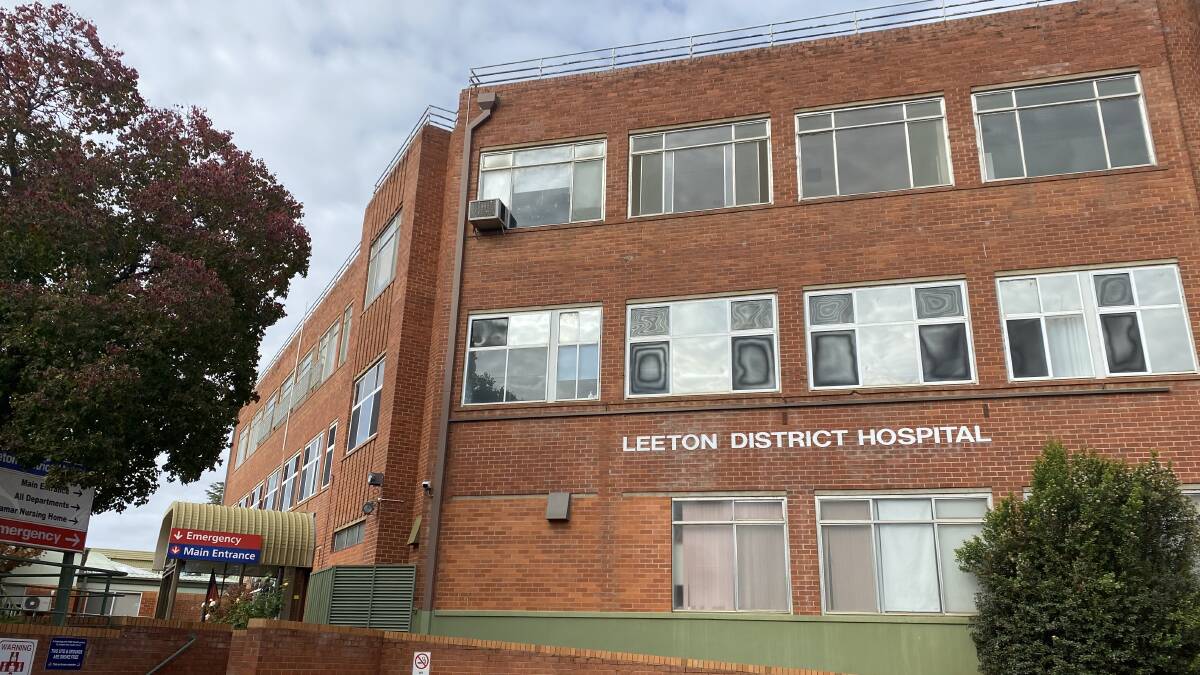 PICTURED: Leeton District Hospital PHOTO: Elizabeth Gracie