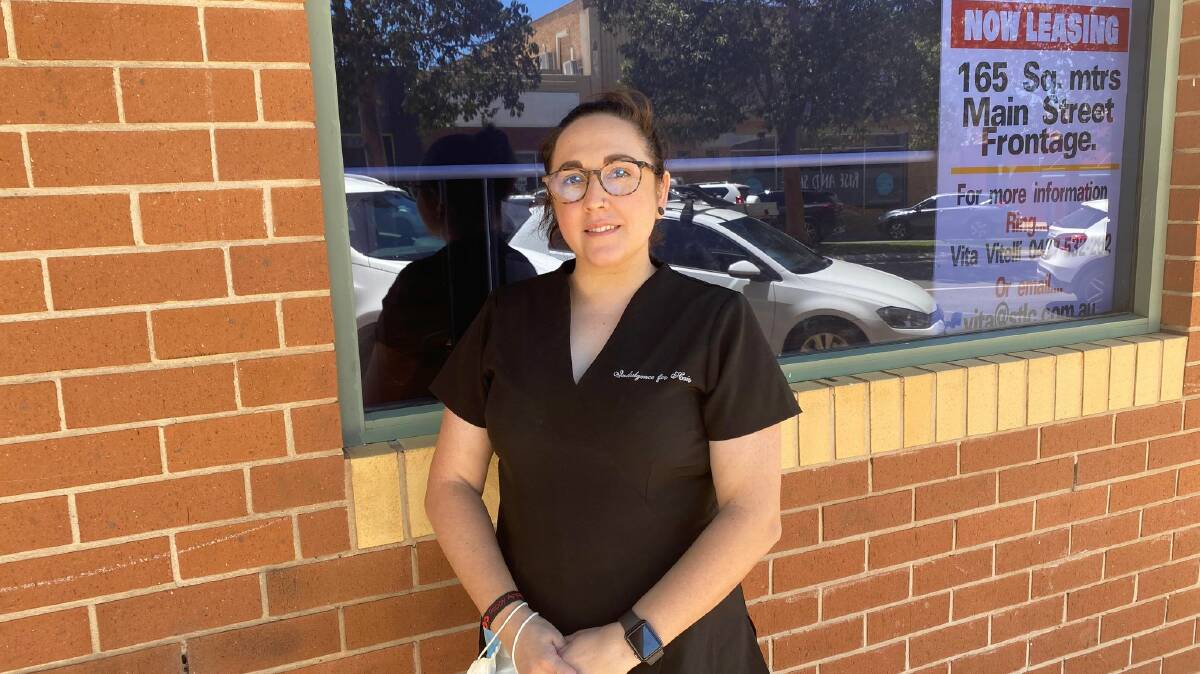 A PASSION FOR LEETON: Councillor Sandra Nardi is this years youngest councillor candidate, saying that more robust opportunities are needed to be taken within the community to retain youth. PHOTO: Lizzie Gracie