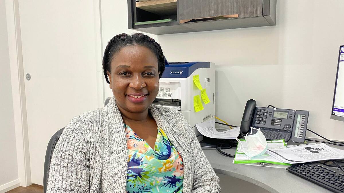 A WELCOME ADDITION: Dr Shingai Garutsa has recently moved to Leeton to work as a general practitioner at Leeton Family Clinic. PHOTO: Lizzie Gracie