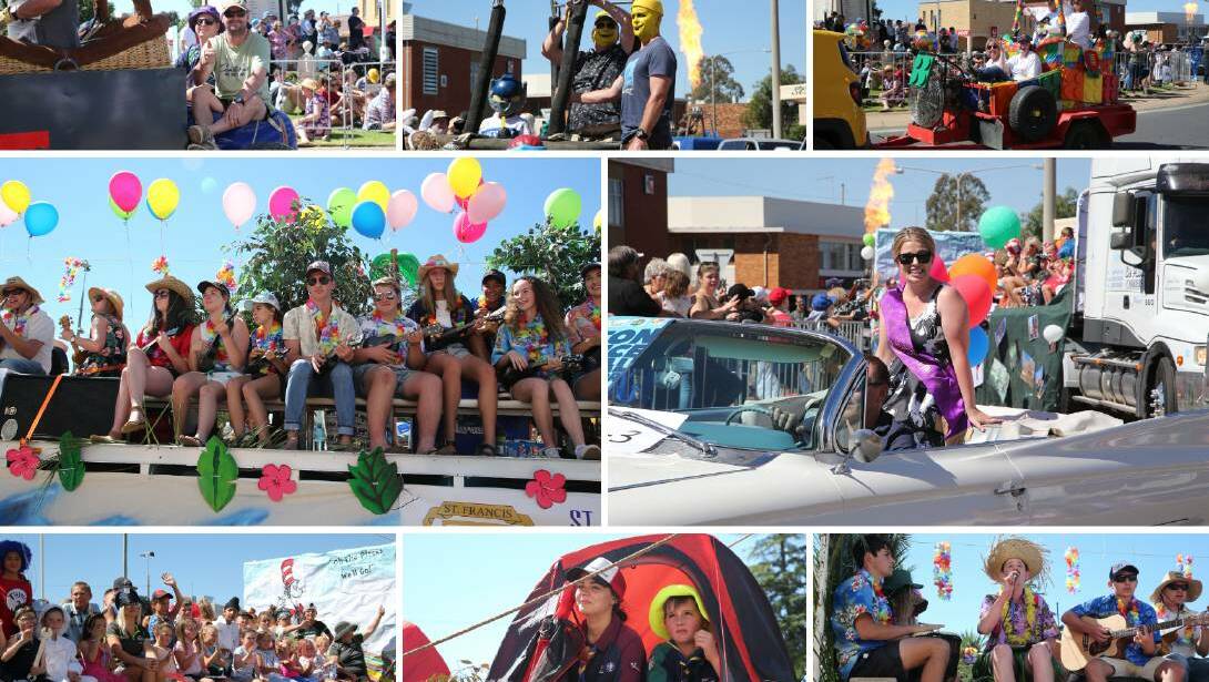 A MUCH LOVED EVENT: Participants in the 2018 Street Parade. PHOTOS: The Irrigator