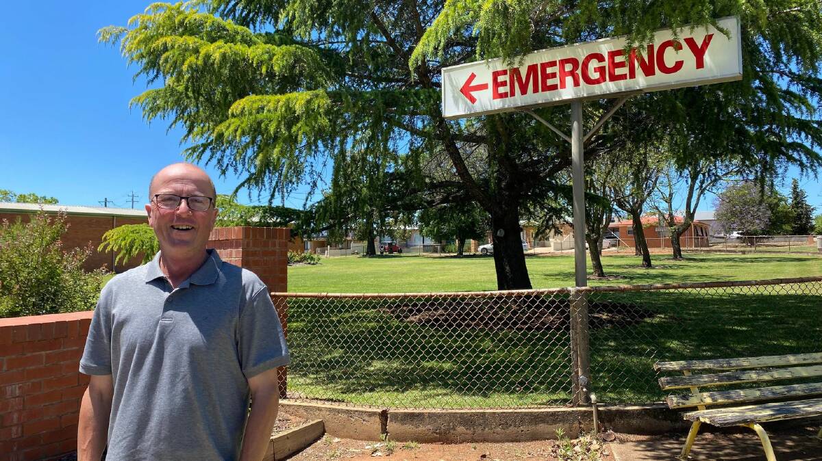 WELL ROUNDED COMMUNITY SUPPORT: Councillor Tony Ciccia says improved services at Leeton District Hospital is something he wants to keep fighting for during a second term as Councillor. PHOTO: Lizzie Gracie