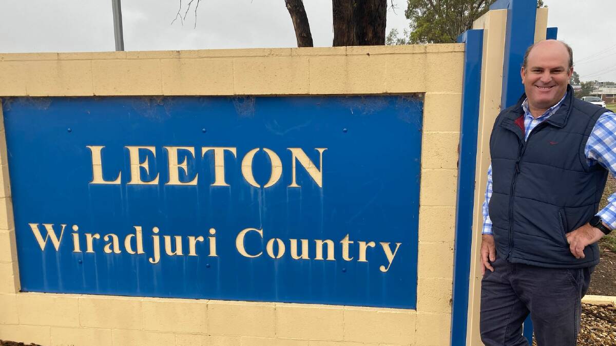 A PASSION FOR LEETON: Leeton Shire Council Councillor candidate Brian Conroy says he wants to give back to the local community and actively listen to any queries or concerns. PHOTO: Lizzie Gracie