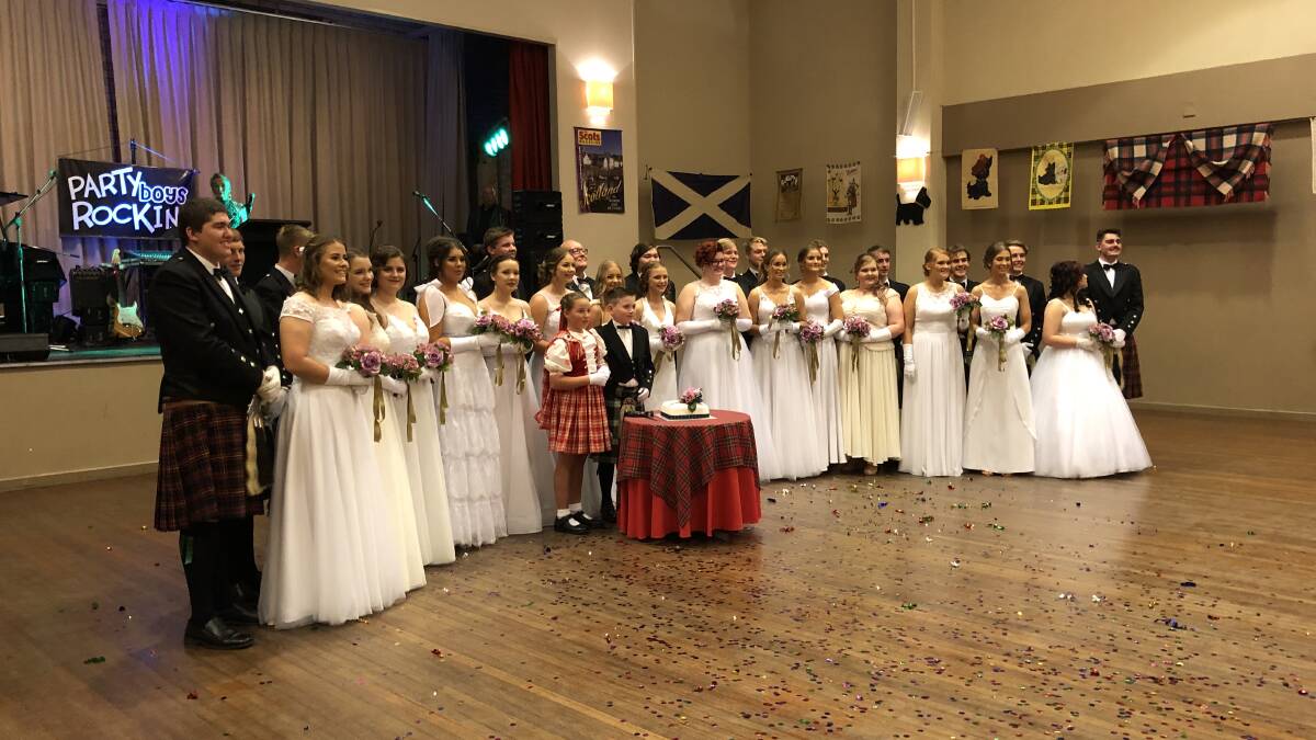 TRADITION RETURNS: Leeton's Scottish Debutante Ball was last held in 2019, after skipping a beat last year. PHOTO: Contributed