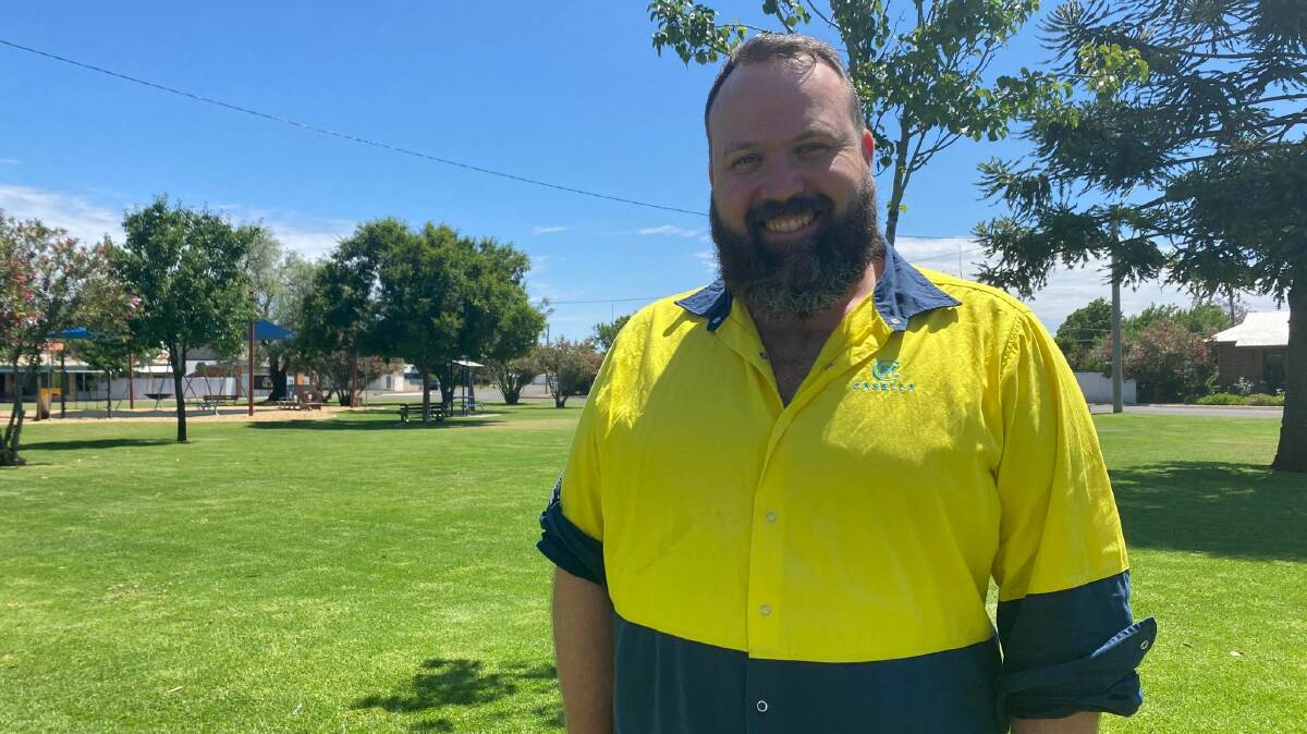 AN ASSET TO THE COMMUNITY: Emerson Doig is here to put Leeton first if re elected to Leeton Shire Council. PHOTO: Lizzie Gracie 