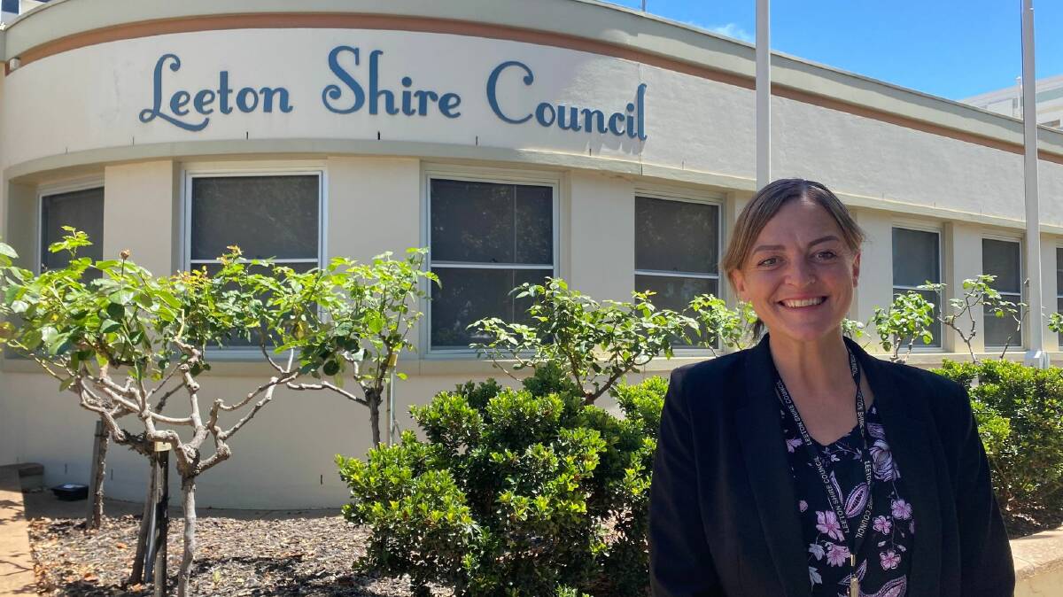 A CALL FOR CONTRIBUTORS: Leeton Shire Council Communications Coordinator Monica Armanini is encouraging community members to have their saw in the updated community strategic plan. PHOTO: Lizzie Gracie